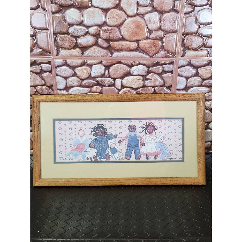 Vintage Bonnie Butler Framed Signed Print-Rare